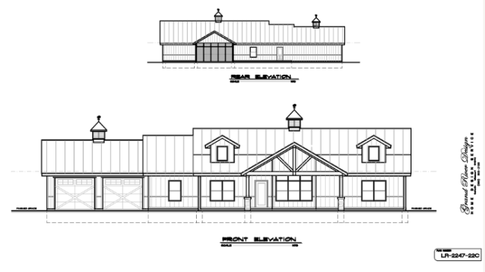 Ranch/Rambler Style Shouse, with a 1.5 Level Loft, 4 Car Garage, Master Suite, Master Bath, Walk- In Closet, and a Wrap Around Porch