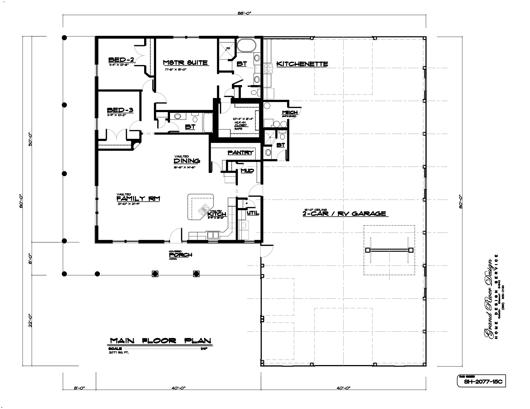 SH-2077-15 - Grand River Home Designs